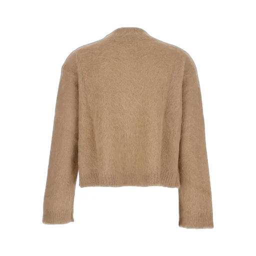 Antonelli Ribbed Crewneck Cardigan