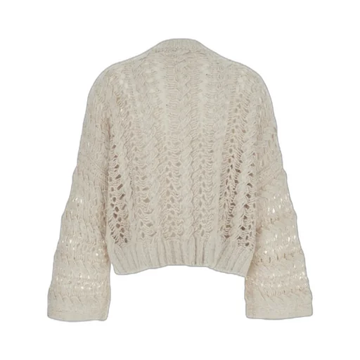 Antonelli Braided Knit Crewneck Sweater