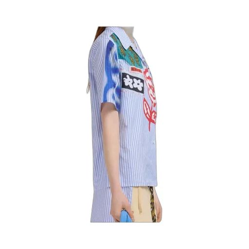 Embroidered Short-Sleeved Shirt