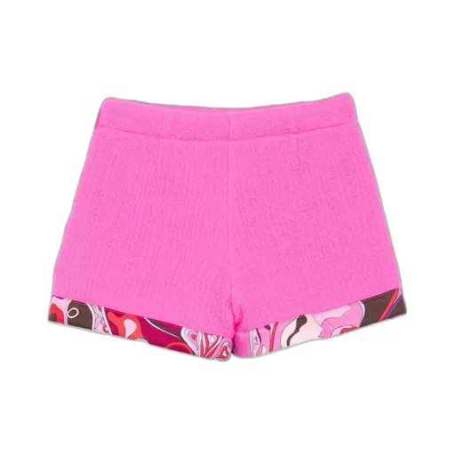 Wrap Patterned-Detail Skort