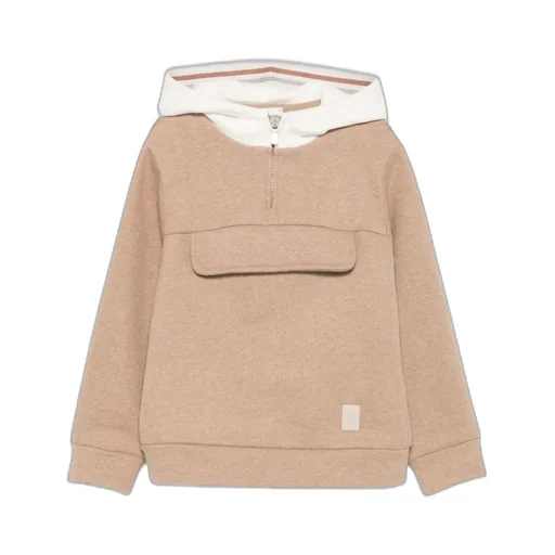 Hooded Half-Zip Sweatshirt