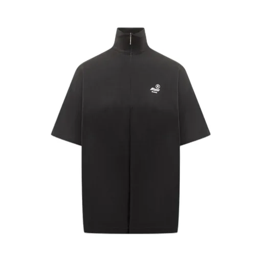 Msgm High Neck Jersey T-Shirt