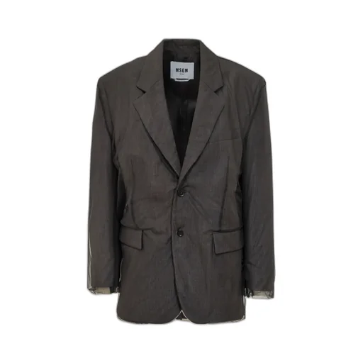 Msgm Single Breasted Jacket