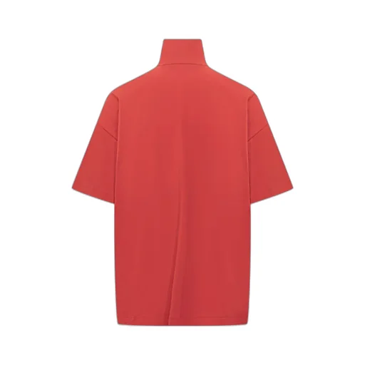 Msgm High Neck Jersey T-Shirt