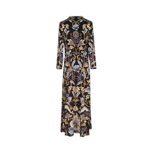 Farm Rio Printed Long-Sleeve Dress