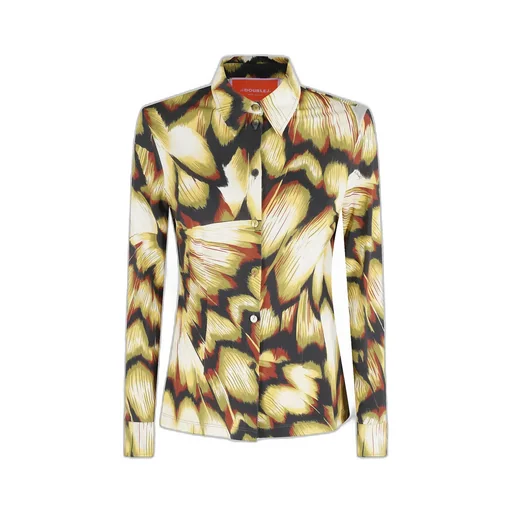 Abstract-Print Shirt