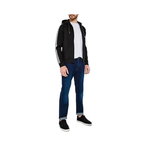 Logo Hooded Casual Coat