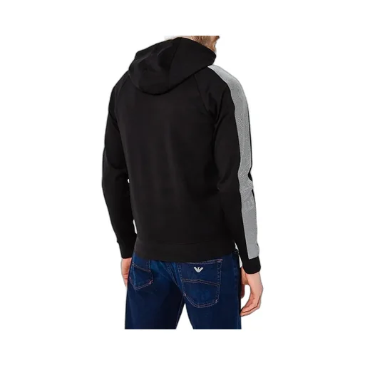 Logo Hooded Casual Coat