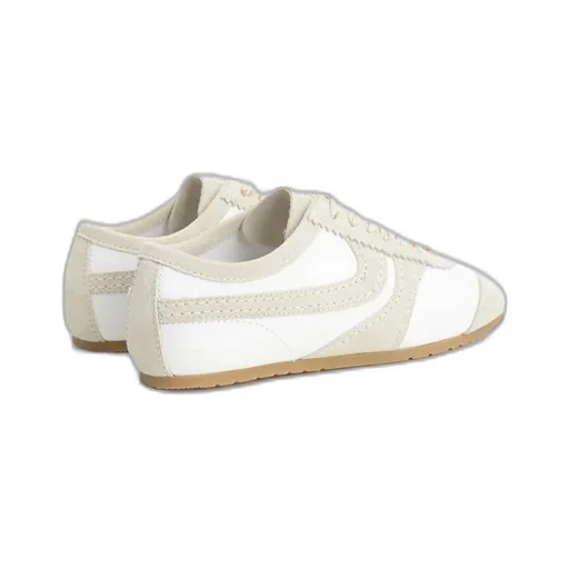 Suede-Panelled Sneakers