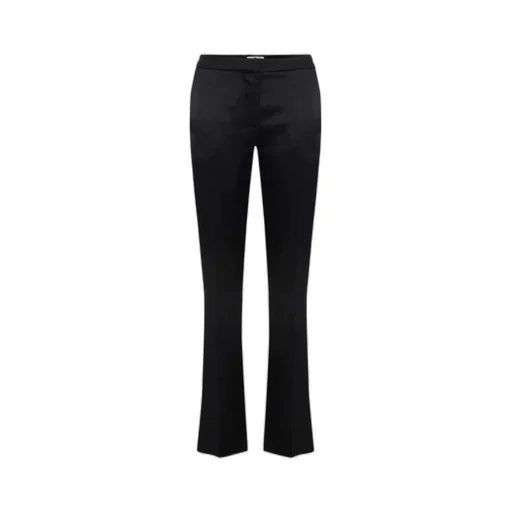 Elisabetta Franchi Slits Satin Trousers