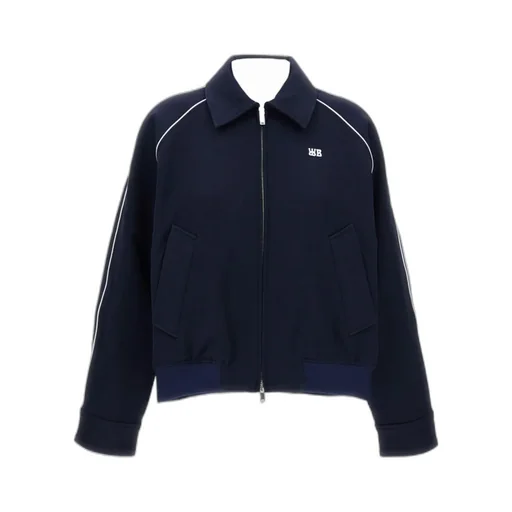 Full-Zip Jacket With A Pointed Collar