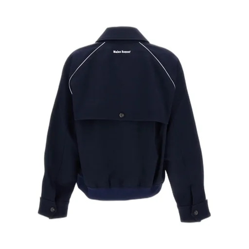 Full-Zip Jacket With A Pointed Collar