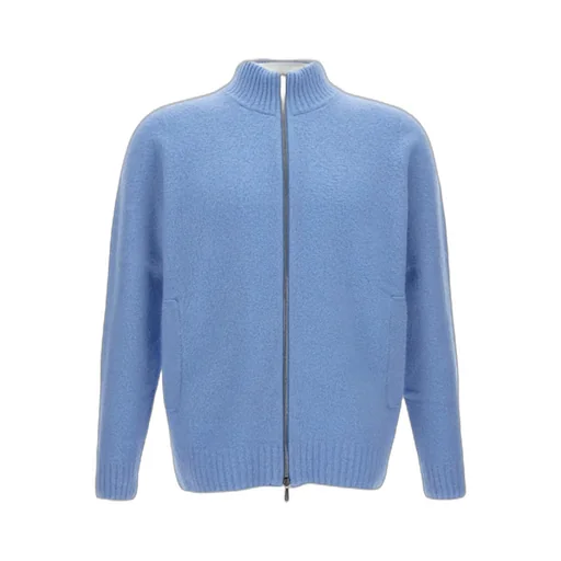 Long-Sleeved Cardigan Sweater