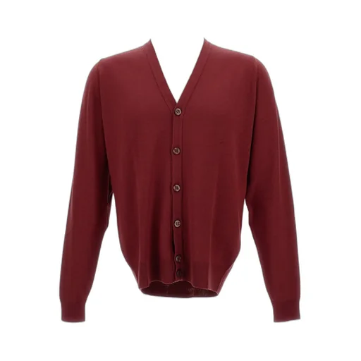 Long-Sleeved Cardigan Sweater