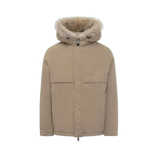 Yves Salomon Hooded Parka Jacket