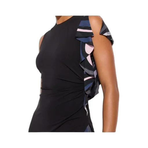 Pucci Ruffled Asymmetric Dress