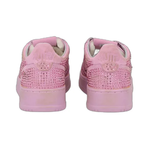 Autry Embellished Lace-Up Sneakers