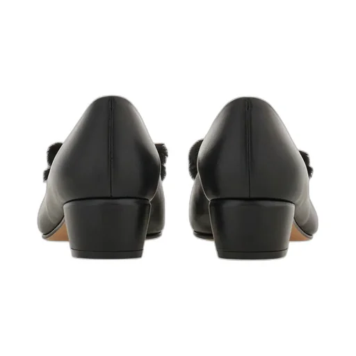 Vara Block Heel Pump