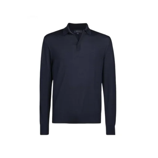 Long-Sleeved Polo Shirt