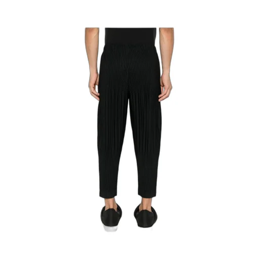 Homme Plissé Issey Miyake Pleated Cropped Trousers