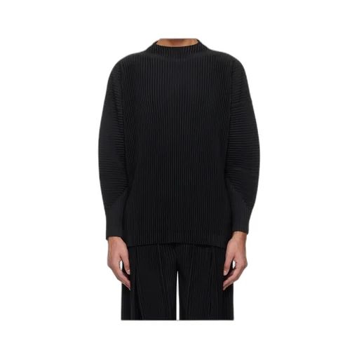 Homme Plissé Issey Miyake Long-Sleeved Pleated Sweatshirt