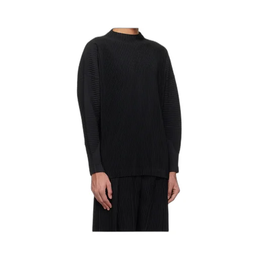 Homme Plissé Issey Miyake Long-Sleeved Pleated Sweatshirt