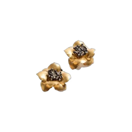 Fleur Lumineuse Metal Earring