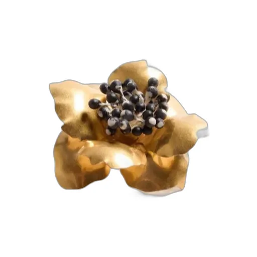 Fleur Lumineuse Metal Earring