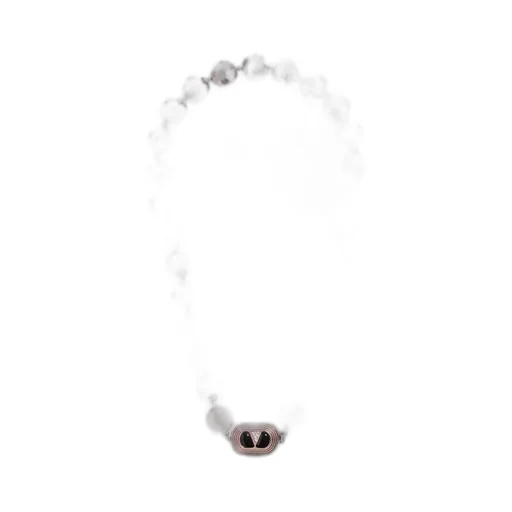 Ovalette Necklace In Resin, Enamel, Metal And Swarovski® Crystals