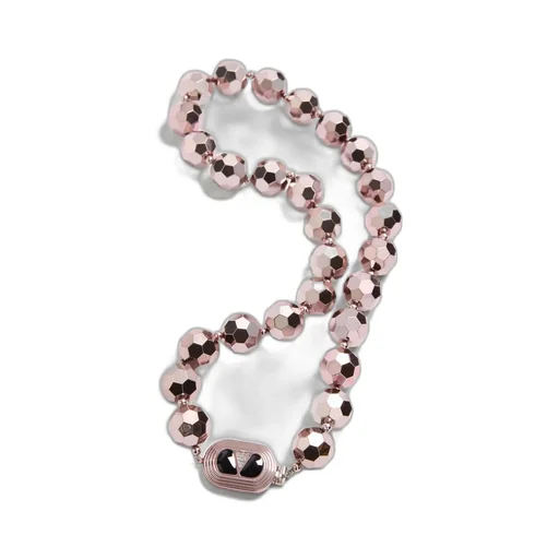 Ovalette Necklace In Resin, Enamel, Metal And Swarovski® Crystals