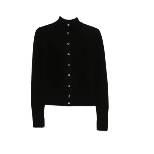 Long-Sleeved Knitted Cardigan