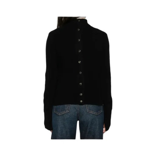 Long-Sleeved Knitted Cardigan