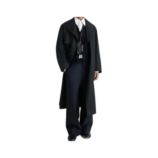 Lemaire Double-Breasted Trench Coat