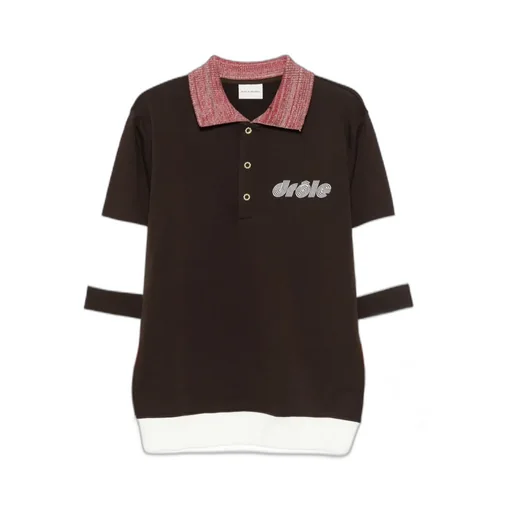 Long-Sleeved Polo Shirt