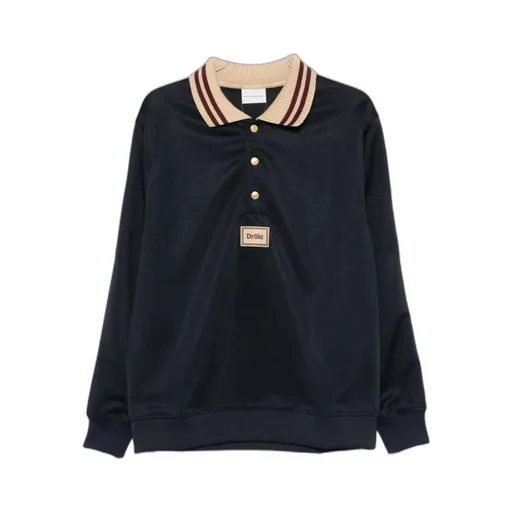DrÔLe De Monsieur Long-Sleeved Polo Shirt