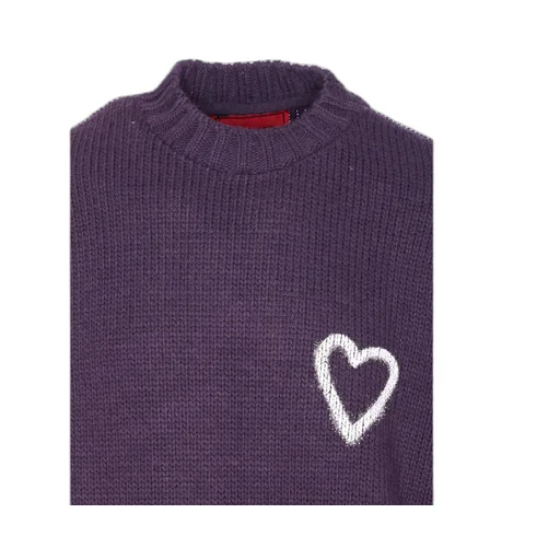 Long-Sleeved Crew Neck Pullover