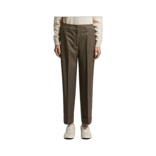 Cuffed-Hem Trousers