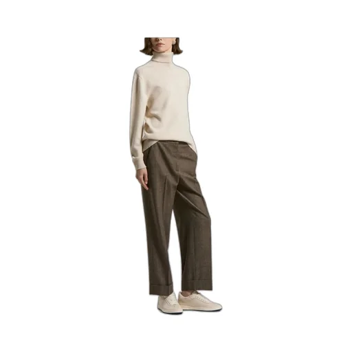 Cuffed-Hem Trousers