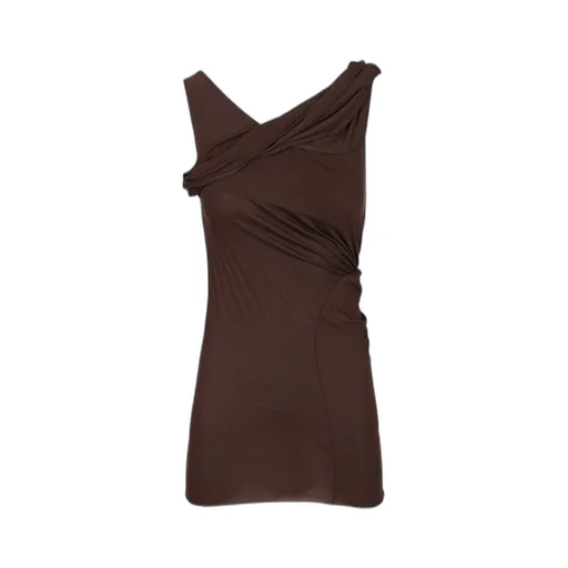 Rick Owens Lilies Sahara Ruched Top