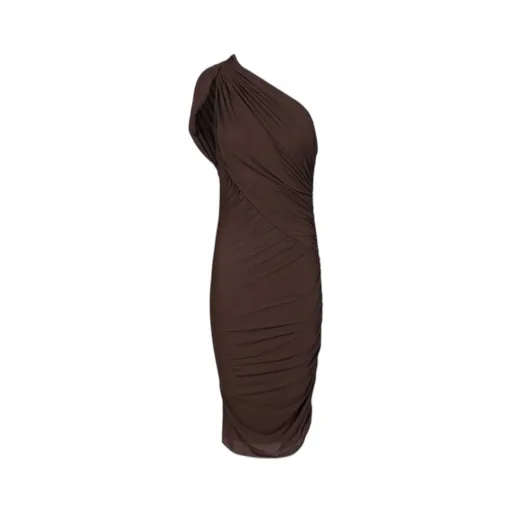 Rick Owens Lilies Amira Gathered Short Dress