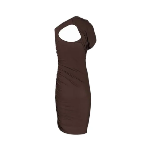 Rick Owens Lilies Amira Gathered Short Dress
