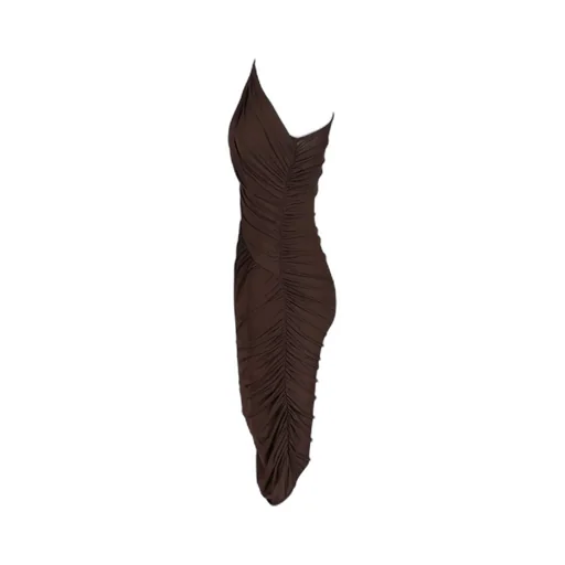 Rick Owens Lilies Amira Gathered Short Dress