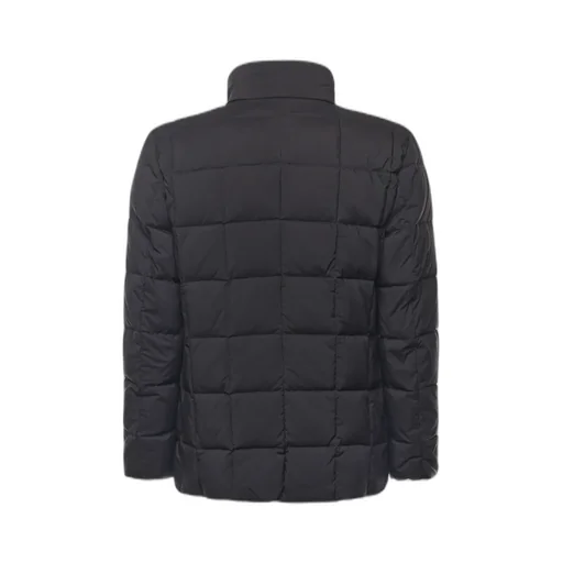Fay Quilted Zip-Closure Coat