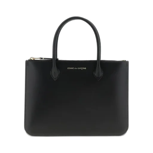 Comme Des GarÇOns Wallet Logo Printed Handbag
