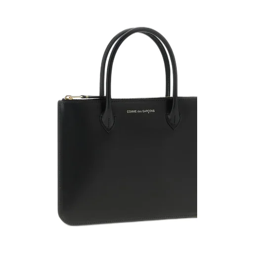 Comme Des GarÇOns Wallet Logo Printed Handbag