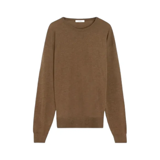 Crew-Neck Wool Sweater