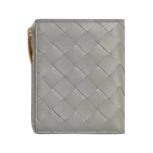 Intrecciato Small Bi-Fold Wallet