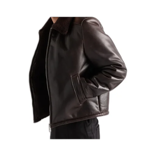 Leather And Shearling Jacket