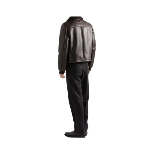 Leather And Shearling Jacket
