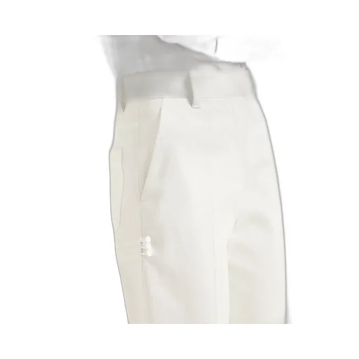 Brunello Cucinelli Logo Embroidered Straight Leg Pants